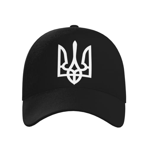 Ukraine Tryzub Proud Ukrainian Baseball Hats for Men and Women - Classic Adjustable Hats2