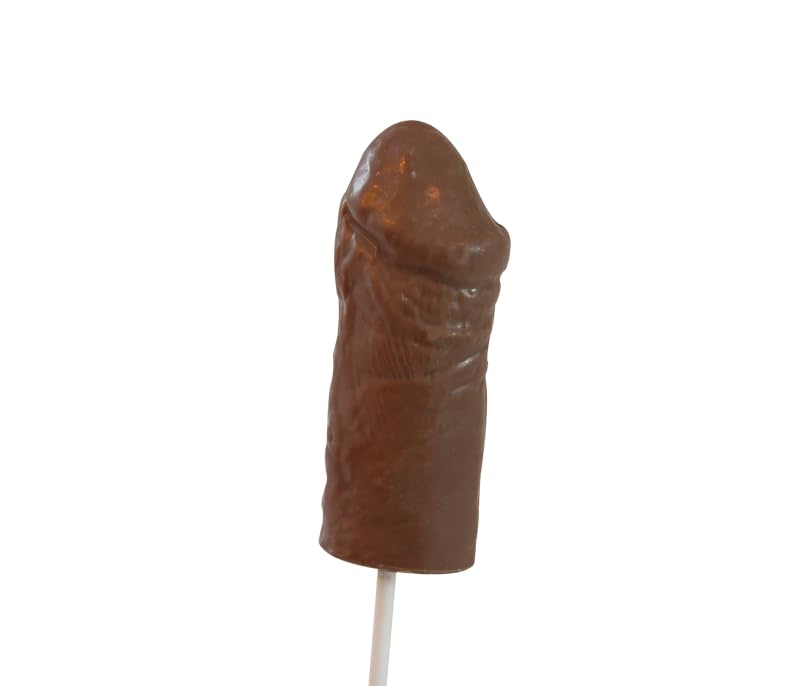 SMASH ME Confiserie Erotische Schokolade – Penis, Busen, Vagina & Kamasutra – Geschenk für JGA, Geburtstag & Party – Scherzartikel aus Schokolade – 35 g bis 250 g (Penis-Lutscher 35g)