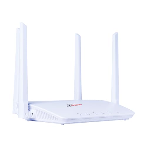 Trueview 4G LTE WiFi 6 Wireless Router with SIM Slot | Cat4 150Mbps | External Antenna | RJ45 LAN Port | Plug & Play SIM Router for Home, Office, CCTV | Secure IPv4/IPv6 Broadband view 1