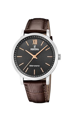 Montre Homme Festina Solaire F20660/6 pour Ne Plus Changer de Pile