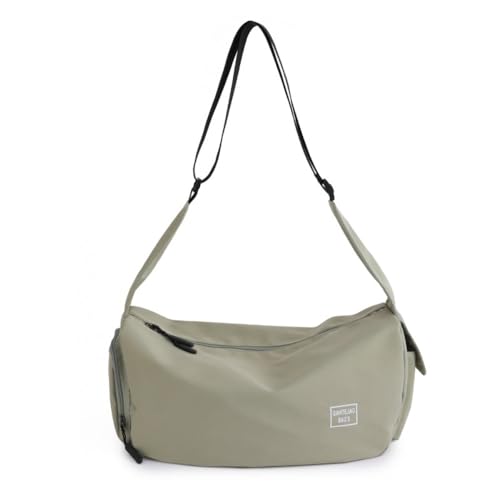 Travel Duffle Bag Gym Bag for Women Weekender Overnight Duffel Bag Tote Bag Crossbody Bag (Green)