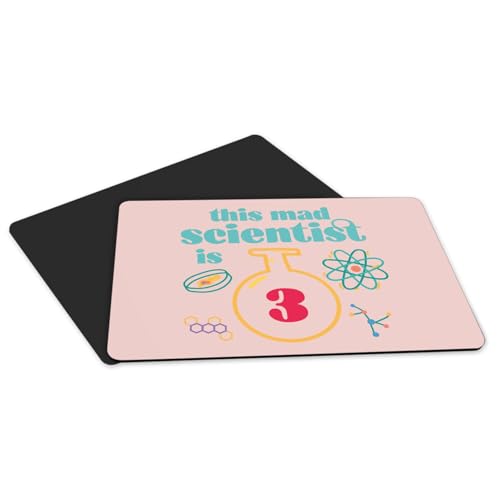 Grand format 39,5x28,5 cm set de table rose avec dessous en caoutchouc - 5