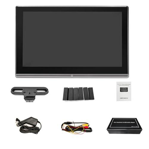 Pantalla para reposacabezas táctil HD con memoria de 2G32GB para coche y sistema inteligente