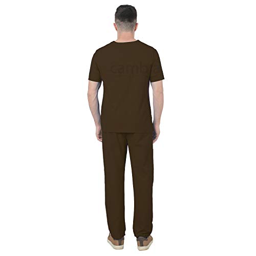Image of Cambia Scrub Suits for Doctors Men /OT Dress Unisex (M, Brown)