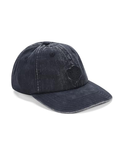 Shield Garment Dyed Dad Cap-D261MHA191-Black-OS