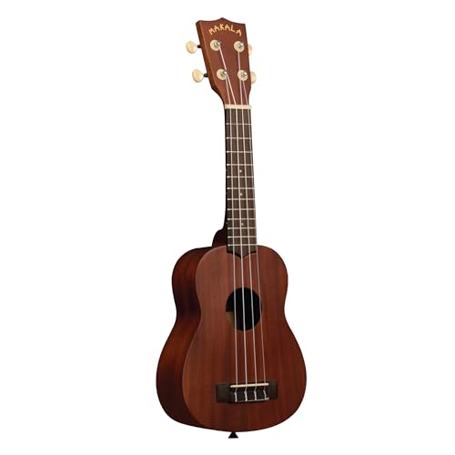 Kala Makala - Ukelele clásico de 21 pulgadas, nivel de entrada con aspecto clásico, 12 trastes de...