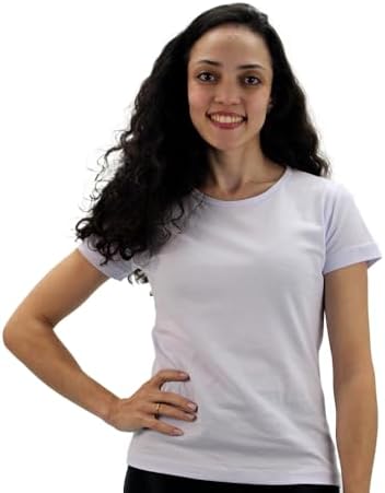 Camiseta Baby Look Feminina Básica Lisa 100% Algodão Paleta Urban...