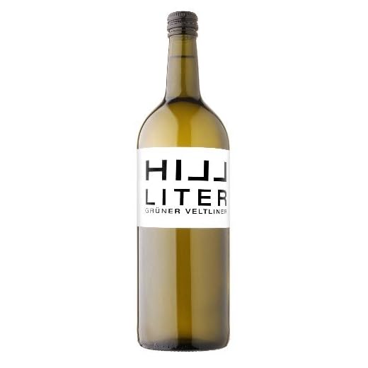 6 Flaschen Hillinger Grüner Veltliner 1 Liter tr. Leo Hillinger im Vorteilspack, trockener Weisswein aus dem Burgenland