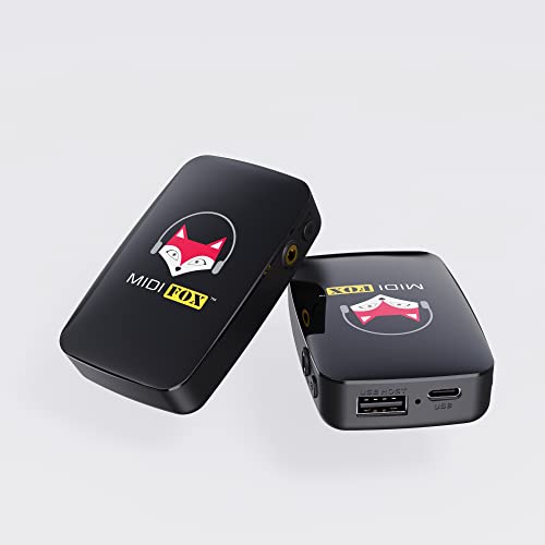 Wireless Midi Adapter With Usb Midi Interface 3.5 Audio Interface Usb Type-C Interface 5-Pin Din Midi To 3.5 Midi Cable For Synthesizer Ewi Digital Piano Keyboard Macos Ios Windows #TOP25