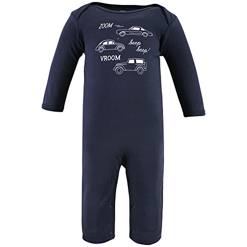 Image of Hudson Baby Baby Cotton Union Suit, 3 Pack