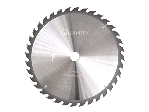Kreissägeblatt Holz Ø 315mm x 30mm HM 36 Zähne - Diamantschliff - inkl. 4 Reduzierringen Cover