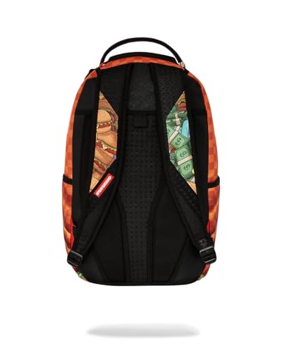 Sprayground Money Up For Krabs DLXSV Backpack, Multicolor, Unisex, PVC Material, Multiple Storage Compartments4