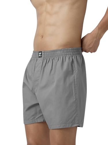 Image of XYXX Men's Remix Regular Fit Cotton Printed Boxer with Dual Pocket & No Marks Waistband (Pack of 2)