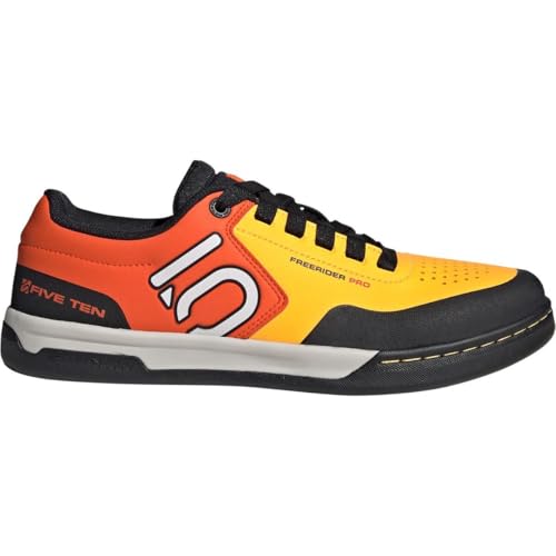 Image of Five Ten, Freerider Pro Cycling Shoe - Men's, Solar Gold /FTWR White /Impact Orange, 6.5