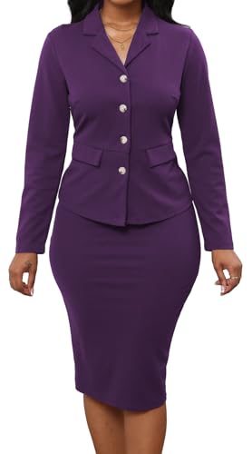 Image of Oxgmoky Women's Elegant Dresses Work Business Dress Bodycon Long Sleeve Pencil Dress