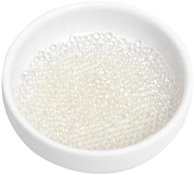 Atyhao 3000Pcs Gel Balls Water Plant Flower Crystal Soil Mud Water Pearls Wedding Decorations(Transparent)