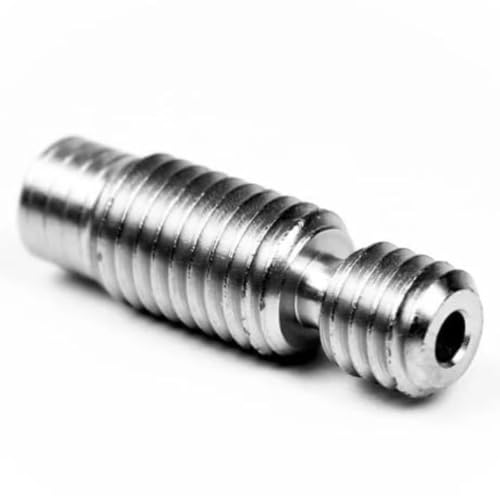 Image of Robocraze V6 Bowden Heat Break Throat for 3.0mm Filament | Titanium Hotend Thermal Barrier Without PTFE Tube | Compatible with E3D V6, Prusa, Reprap (Pack of 4)
