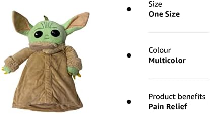 Disney Star Wars; Baby Yoda Grogu Mandalorian The Child Hot Water Bottle 1L
