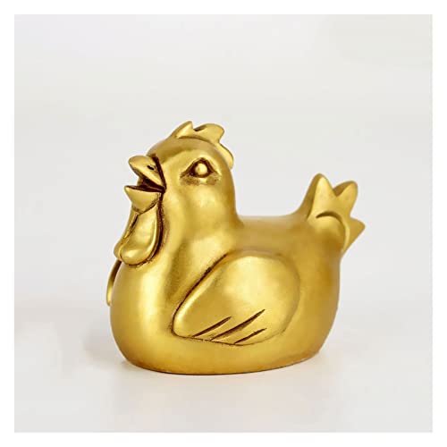 Poulet en laiton pour décoration de table : transformez votre salon chaleureux