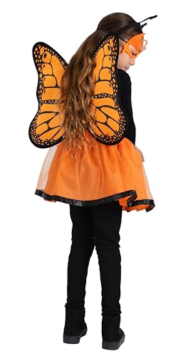Disfraz completo alas de mariposa para niñas miniatura 1