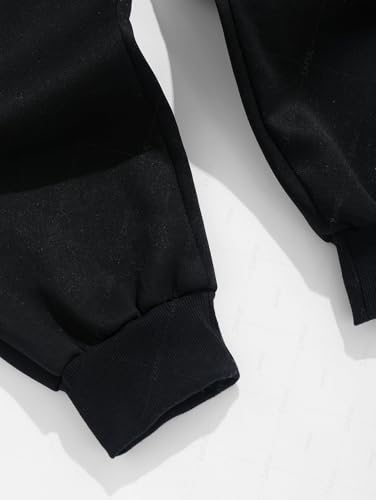 ZAFUL Men's Graphic Sweatpants Drawstring Casual Joggers Pants Baggy Straight Gym Running Workout Pants with Pocket4