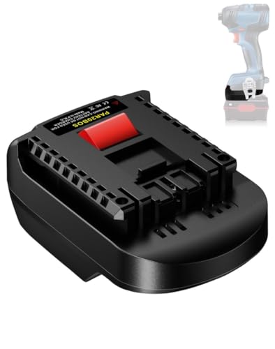 Für Parkside auf für Bosch GBA Akku Adapter PAR20BOS Batterieadapter Konverter für Parkside XTEAM Serie 20V Pap 20 B1 B3 A1 auf Für Bosch 18V BAT Werkzeug(Nicht PBA)