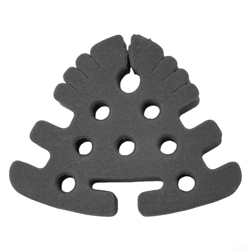 Dolvitrny Fliegenbinden-Schraubstock-Werkzeughalter – für EVA-Schaum, Fliegenfischen, Organizer-Tablett für Schere, Spulen und Kleber, tragbare Werkzeugstation aus weichem Schaumstoff zum