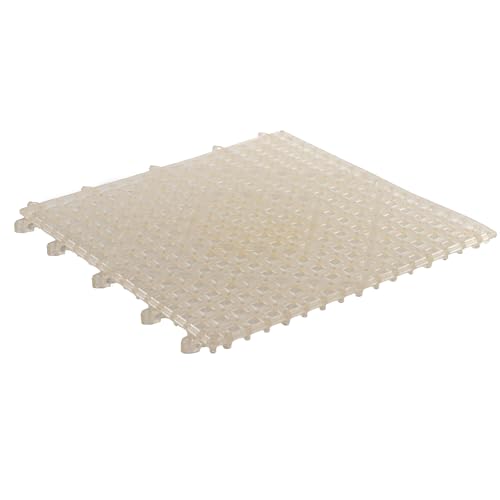 Winco Interlocking Bar Mat, 12 by 12-Inch, Clear