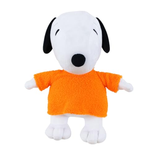 Image of Peanuts Snoopy Cozy Sweater Fall Bedding Super Soft Plush Cuddle Pillow Buddy, (Officially Licensed Product) By Franco