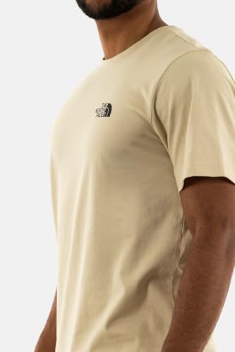 THE NORTH FACE NF0A87NG3X4 M S/S Simple Dome Tee T-Shirt Herren Gravel Größe XXL – Ansicht 3