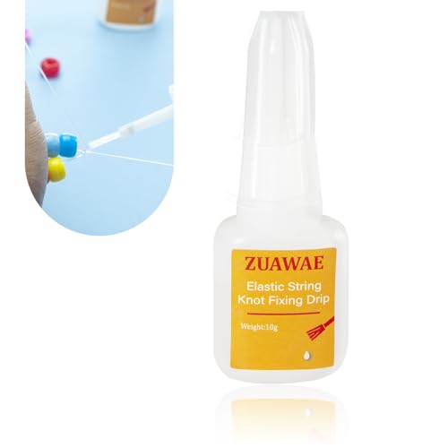 Jewelry Glue for Elastic String - Clear Craft Glue Bracelet Glue Bracelet Supplies for Rhinestones Crafts Clay Beads Fabric Jewelry Making Kit