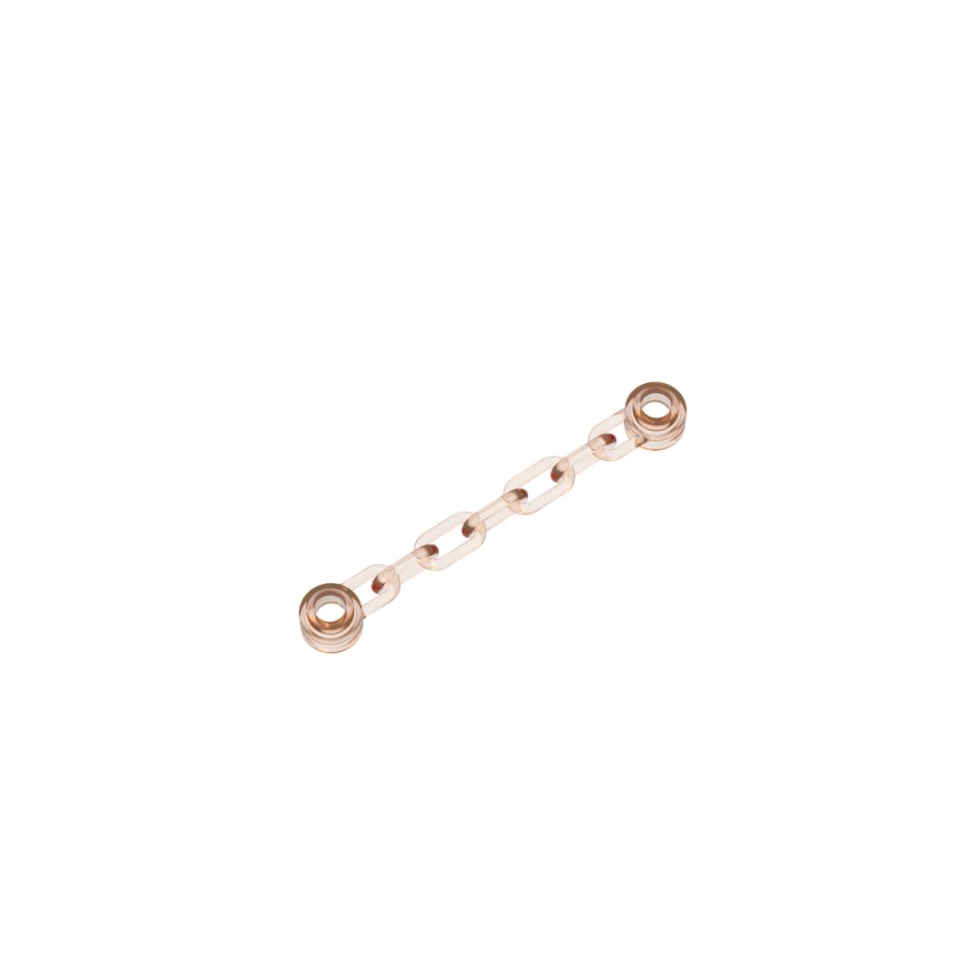 Ornaments 1X6 Chain 10PCS Compatible with Lego 92338 39890 GDS-90165 Classic Bulk Toy MOC Color:Trans Orange 182