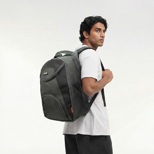 Image of HARISSONS Axis Business Travel Laptop Backpack | 35L | Fits 15.6 inch Laptop | 1000D PU-Coated Polyester | Office, Travel & Work Commute