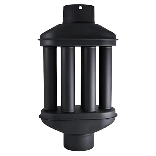 Intercambiador de calor de chimenea Intercambiador de aire caliente, enfriador de gas de escape, diámetro de 130 m, 6 tubos con amortiguador