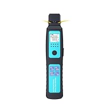 Fiber Optic Identifier with Optical Power Meter Red Light Source, 5-in-1 All-in-One Tester for Single-Mode Multi-Mode, Fiber Direction Detector with Clamp, Battery-Powered -50-26dBm