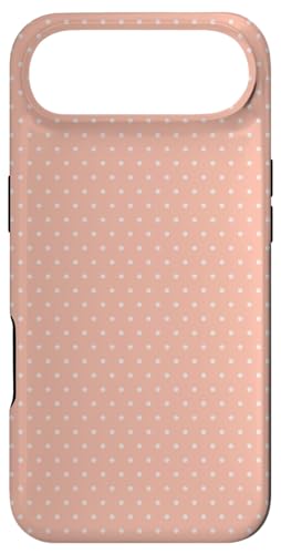 Elegant Polka Dots Soft White and Blush Pink X}zP[X iPhone Air p