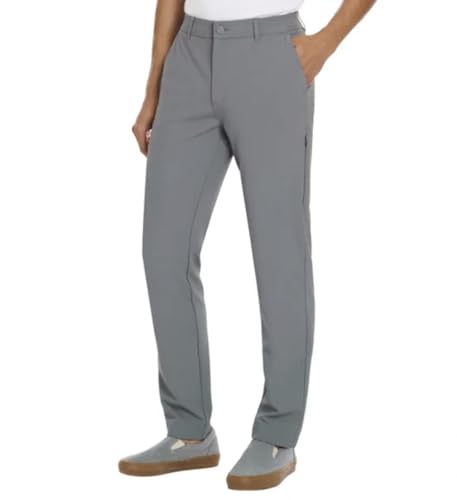 Hurley Men's Water Repellent Hybrid Performance Stretch Pant (US, Waist Inseam, 32, 30, Regular, Regular, Gray)