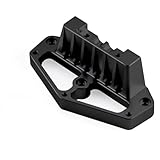 RC Juguetes Componentes Para Tamiya Lunch Box 1/12 Piezas Actualización RC Car Monster Truck Montaje Fijación Brazo Inferior Delantero Aleación Aluminio Modelo(Black)