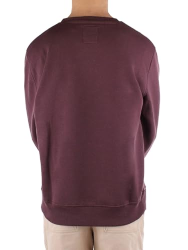 Alpha Industries Basic Sweater Sweatshirt für Herren Deep Maroon – Ansicht 2