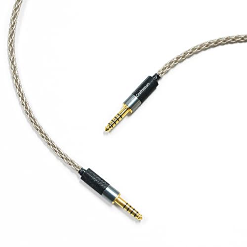GUCraftsman 4.4mm to 4.4mm Adapter Cable 6N Single Crystal Silver Cable for Zen DAC Zen CAN Oriolus BA300S - Image 2