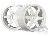 Rueda Te37 de 26 mm, color blanco (3 mm Offset)