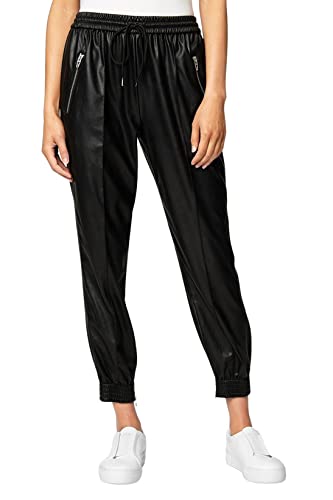 [BLANKNYC] Women's VEGAN LEATHER JOGGER Pants, -Running Wild, 27