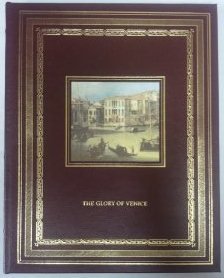 Leather Bound The Glory of Venice - Glorious Art Book
