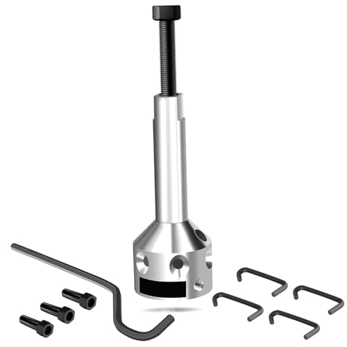 Kit extracteur de moyeu roue avec clé et vis pour voiture