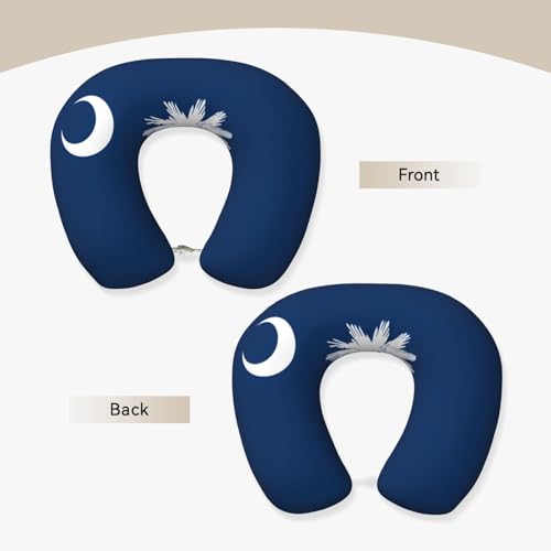 Almohada de espuma viscoelástica U-shaped 30 cm x 25 cm miniatura 2