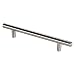 Produktbild SO-TECH® Möbelgriff G17 echt Edelstahlrohr BA 128 mm Ø 12 mm Stangengriff