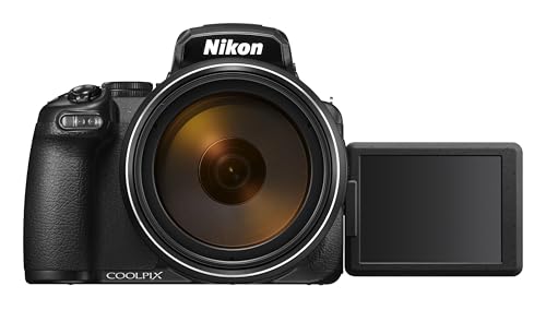 Nikon COOLPIX P1100 Superzoom Digital Camera | 125x Optical Zoom with Image Stabilization 16 MP 4K Ultra HD Video Wi-Fi Connectivity RAW Format and Rotating LCD Screen (Black)