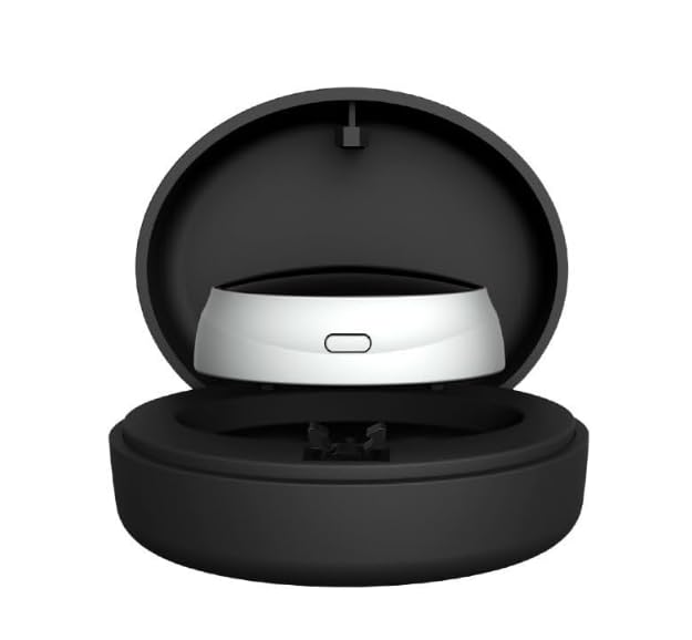 SleepEase Pro 2.0-2026 Upgraded Model 54HE Intelligent Electric Throat Device Sleep Aid Sleep Apnea Relief Plastic Snore Ceasing Massager for Snore Reduction Stability (Black)