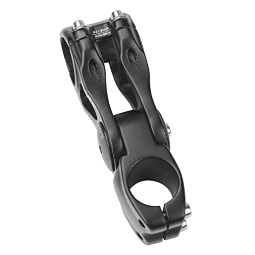Cysky Bike Stem Universal 31.8Mm And 25.4Mm Adjustable ± 90 Degree 90Mm Mtb Stem Bike Stem Riser Short Handlebar Stem For Mountain Bike Road Bike Bmx City Bike Bicycle (90Mm) #TOP5