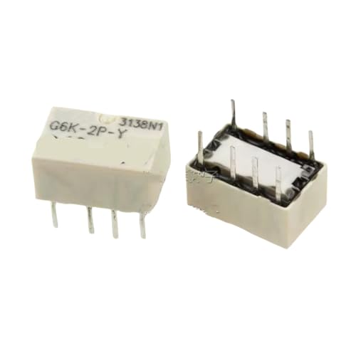 Relais G6K-2P 5V 12V 24V miniature DIP-8 pour circuits imprimés de précision